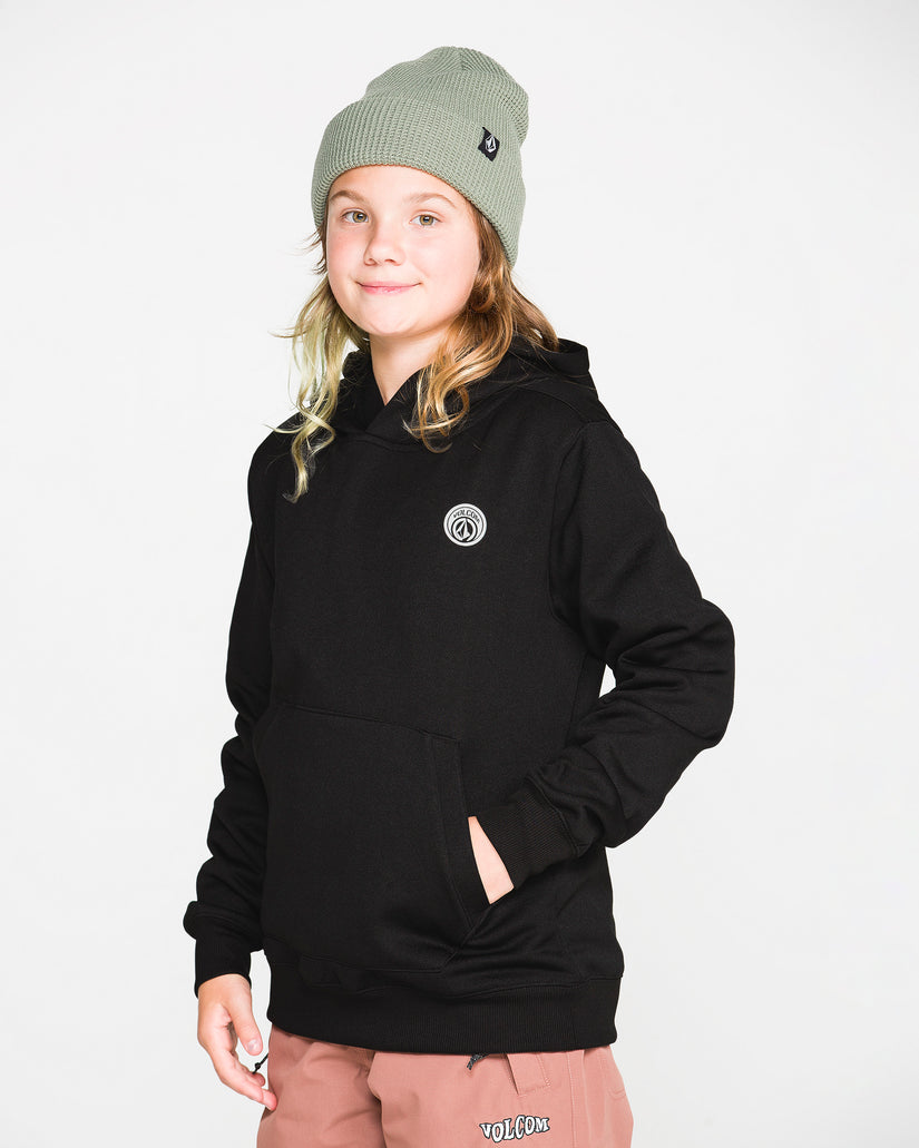 Hydro Kapuzenpullover - Black - (KINDER)