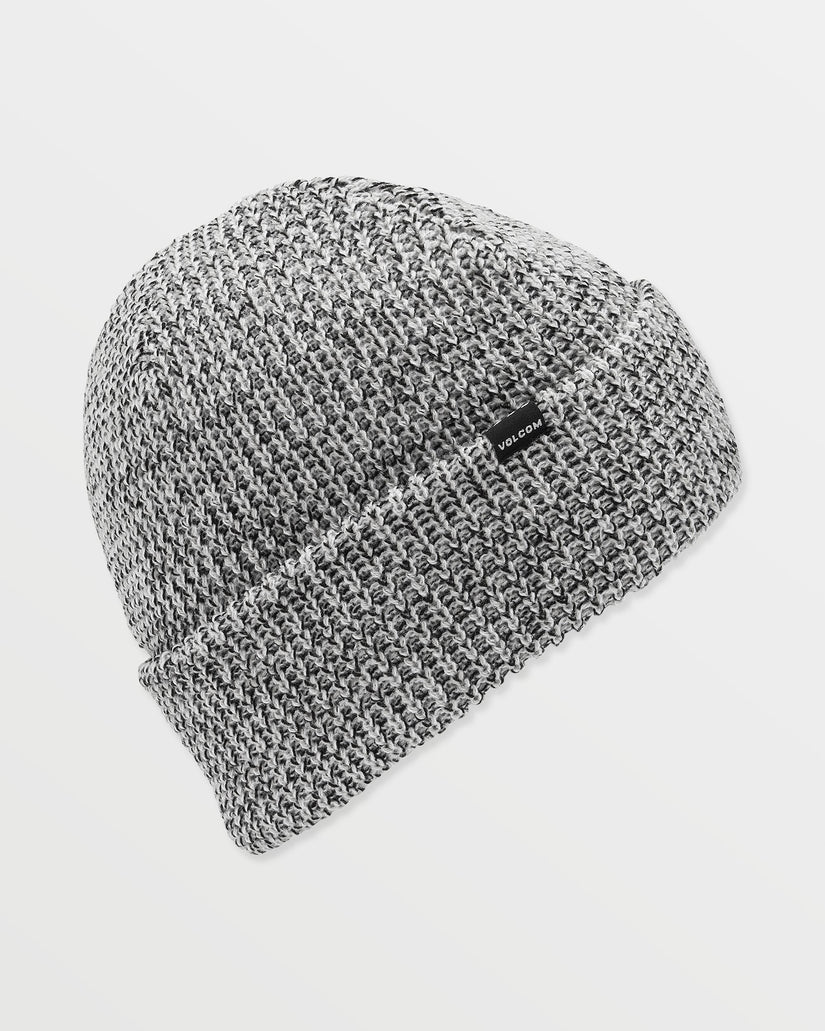 Stoned Knit Beanie- Black