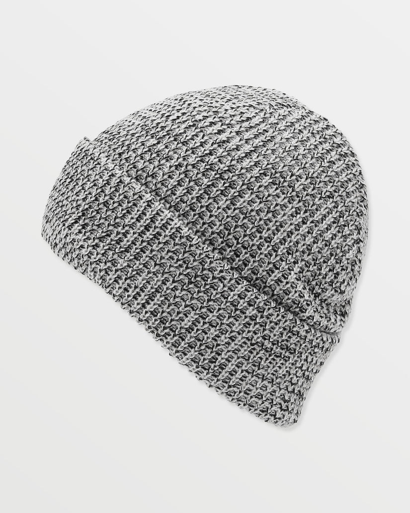 Stoned Knit Beanie- Black