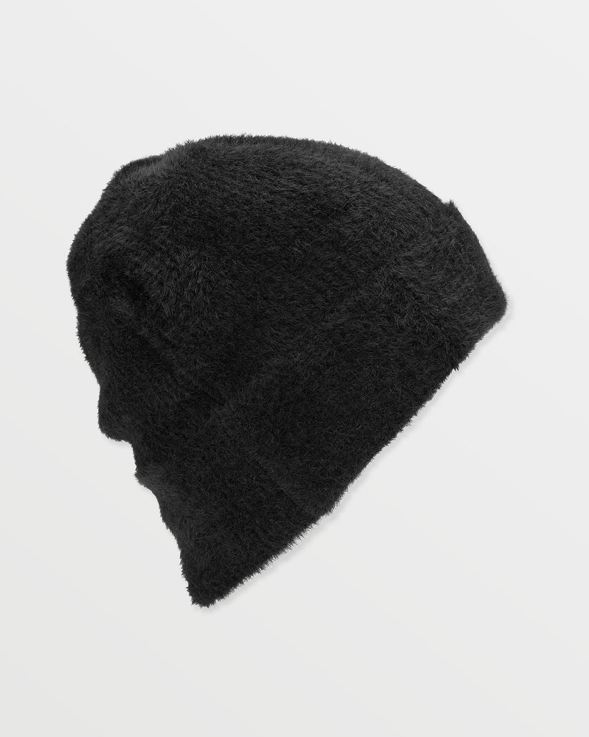 Fuzz Teddy Beanie - Black