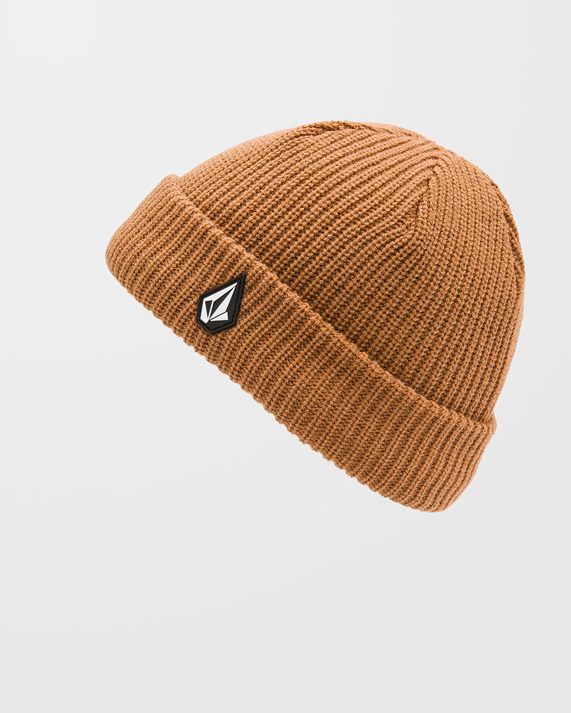 Youth Lined Beanie - Caramel - (KINDER)