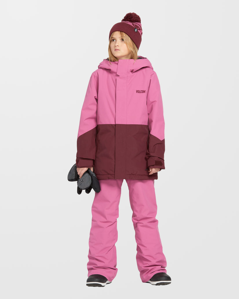 Sass'N'Fras Insulated Jacke - Blurred Violet - (KINDER)