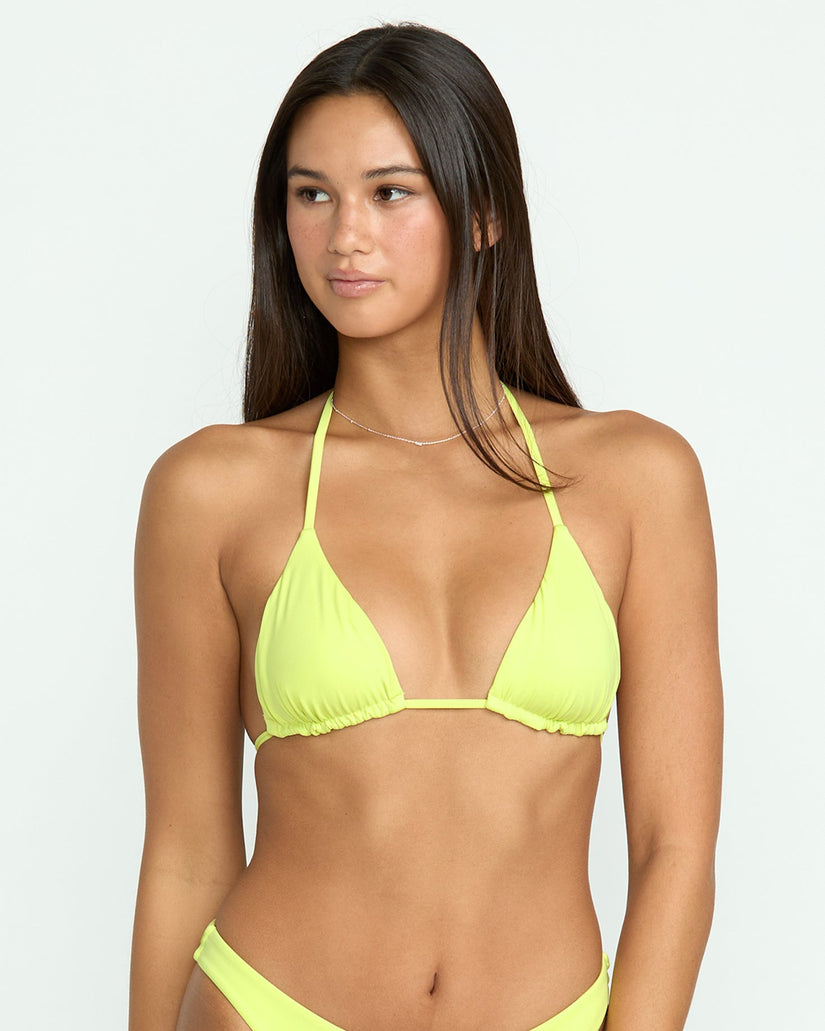 Simply Seamless Triangel Bikinioberteil - Island Green