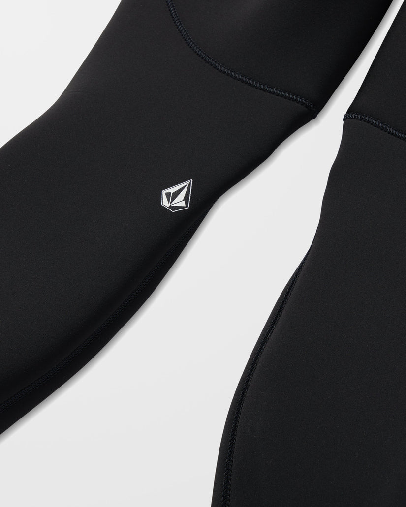 4/3Mm Chest Zip Neoprenanzug - Black