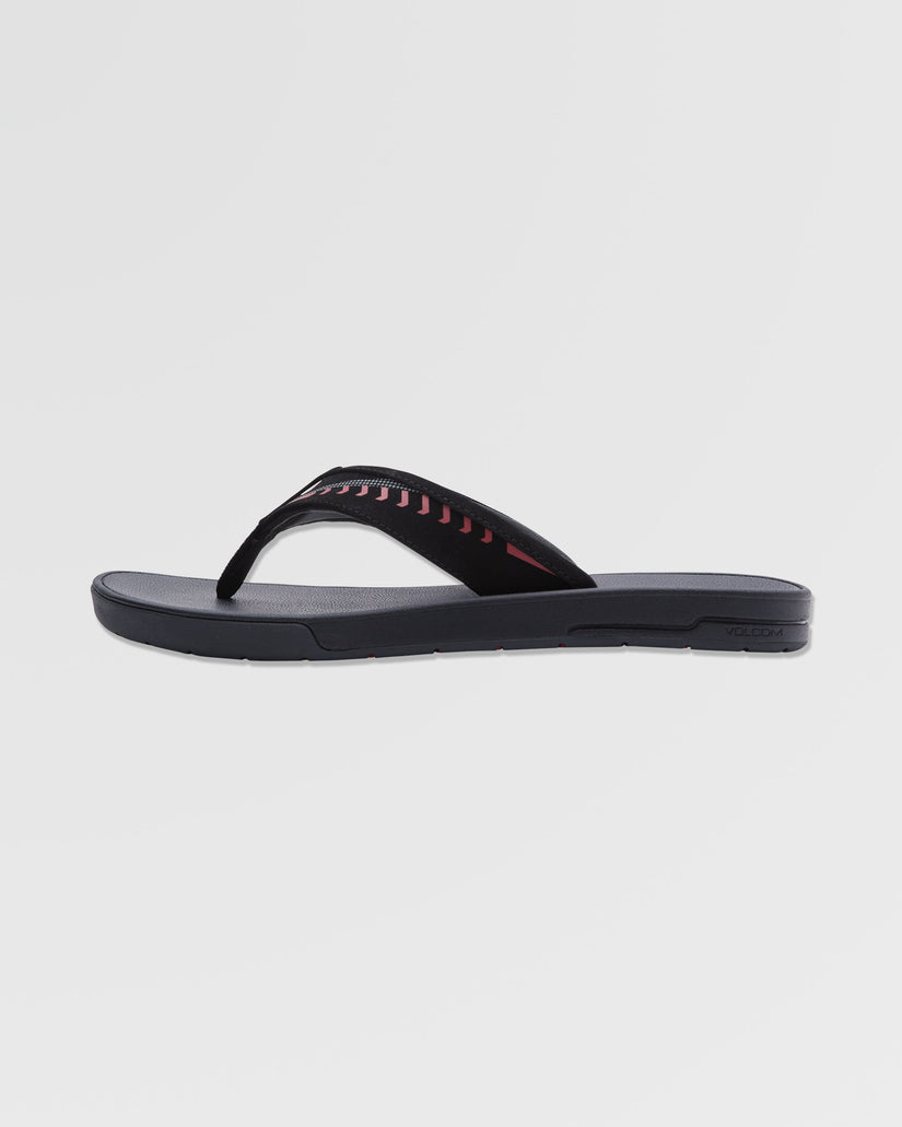 Jack Robinson Sandalen - BLACK RED