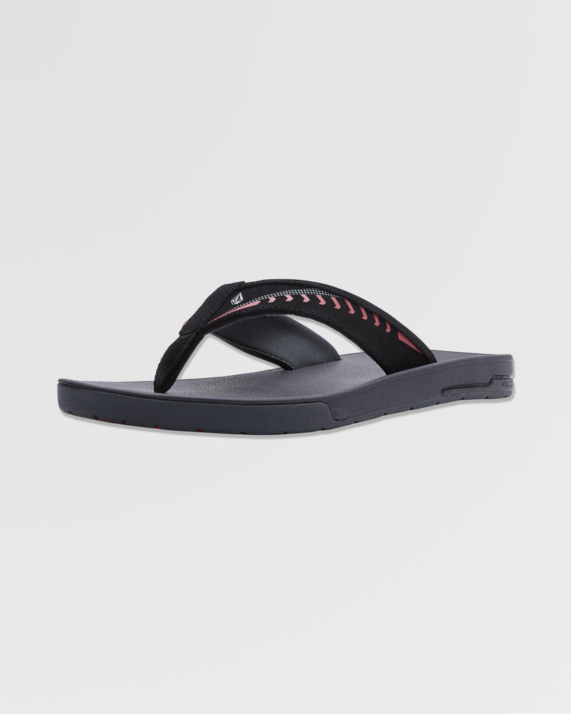 Jack Robinson Sandalen - BLACK RED