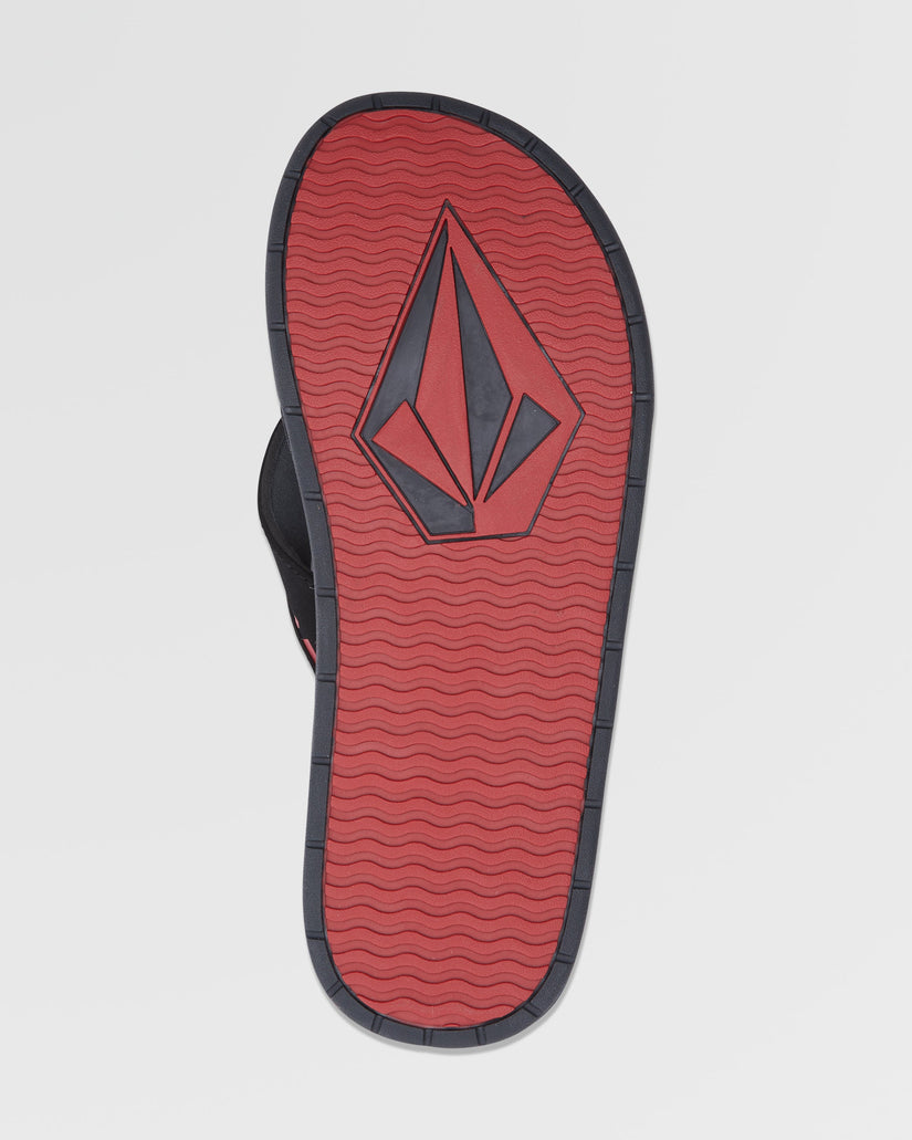 Jack Robinson Sandalen - BLACK RED