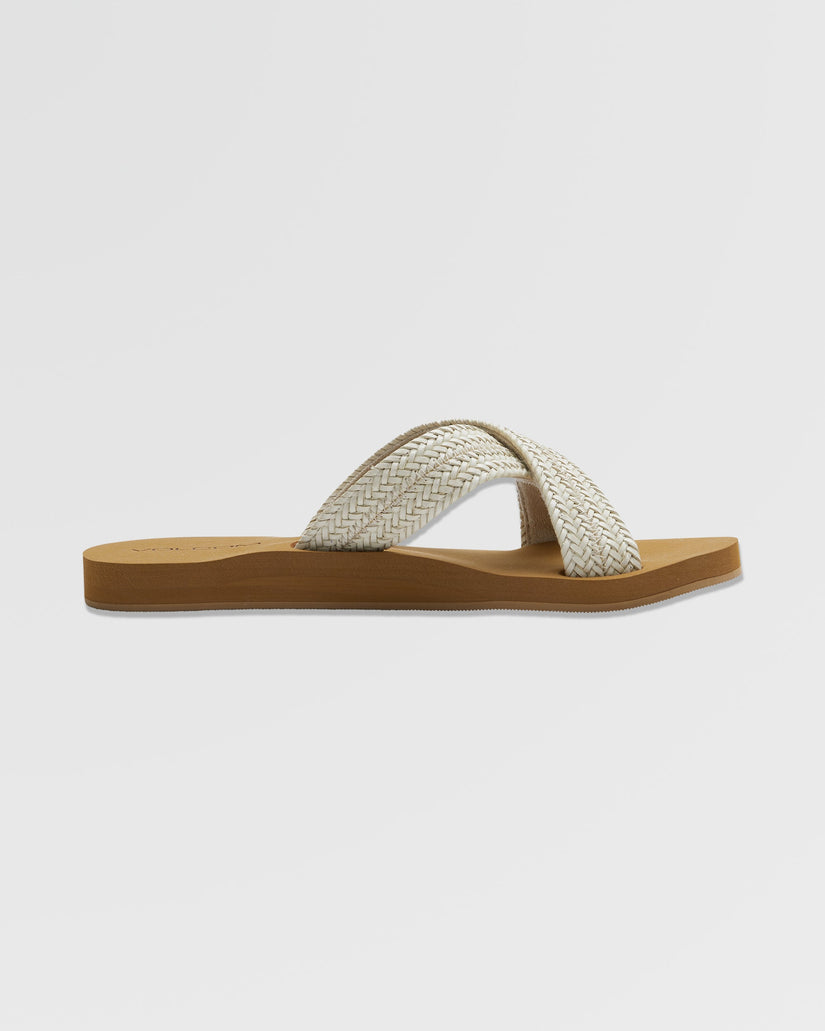 Volcom Double Cross Sandalen - CREAM
