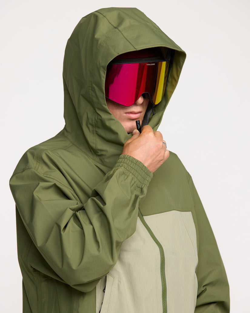 Arthur 3L Jacke - Dark Olive