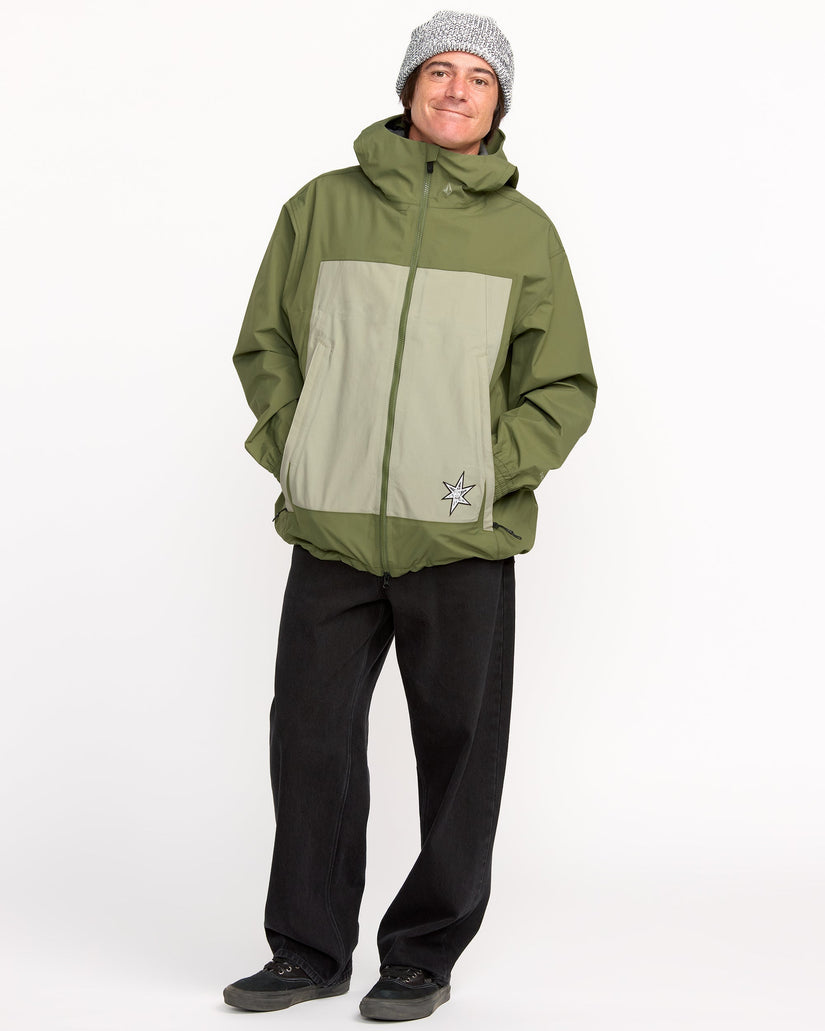 Arthur 3L Jacke - Dark Olive