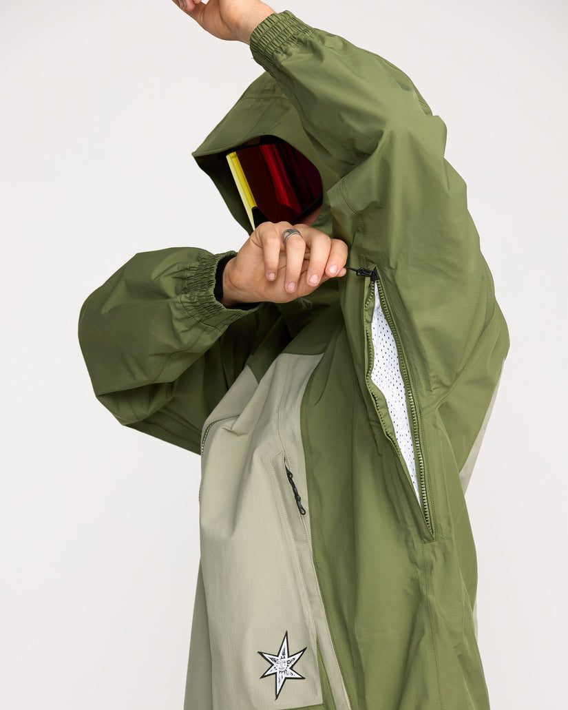 Arthur 3L Jacke - Dark Olive