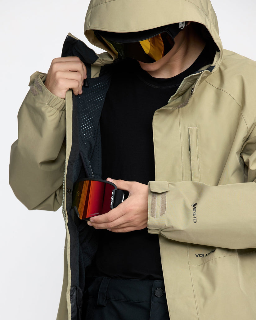 Dua Insulated Gore-Tex Jacke - Moss Green