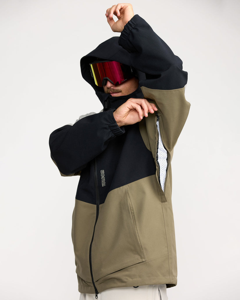 Brighton Full Zip Jacke - Military