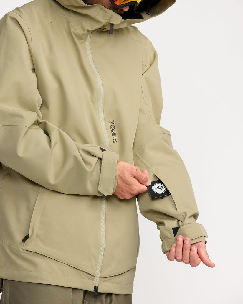 Brighton Full Zip Jacke - Moss Green