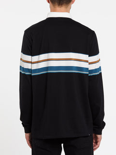KIRKWALL POLO L/S (A0332001_BLK) [B]