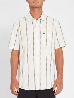 Barrun Stripe Shirt - Primer White (A0412107_PWT) [F]