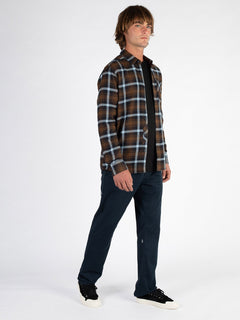 Caden Plaid Shirt - WREN (A0532101_WRE) [50]