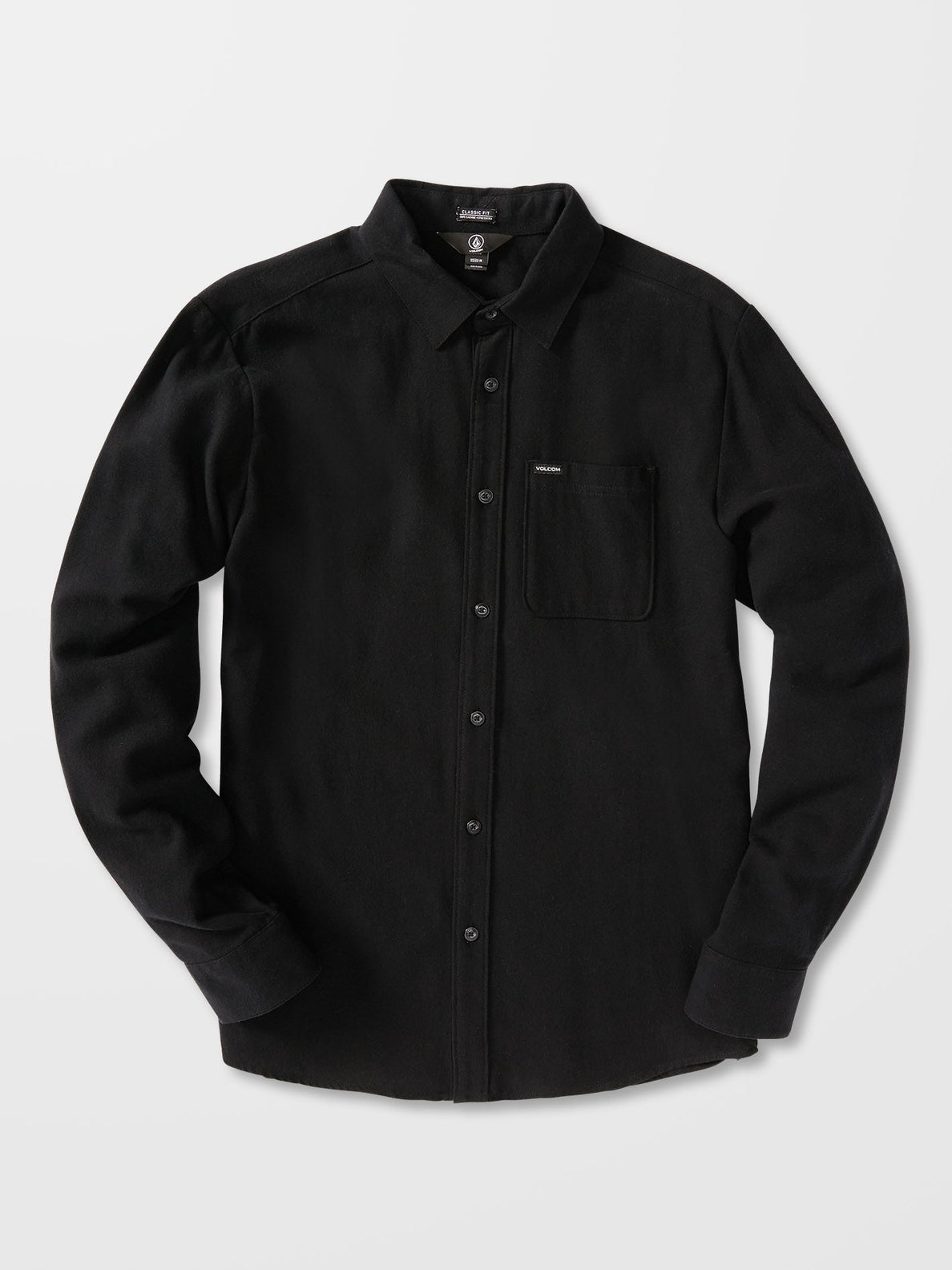 Caden Solid Shirt - BLACK (A0532204_BLK) [2]