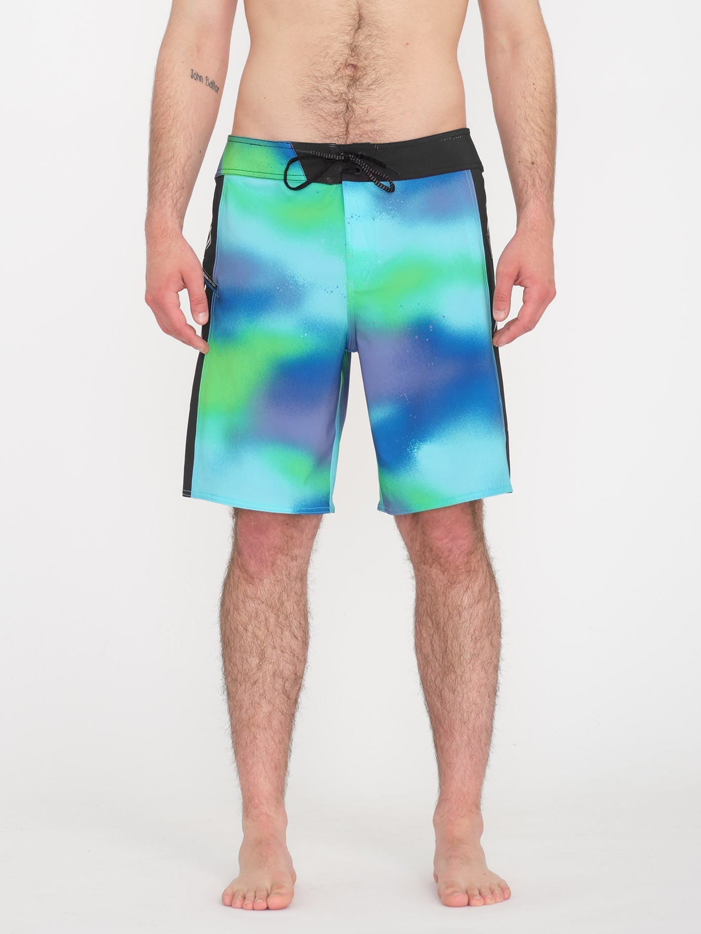 Lido Iconic Mod 19" Boardshort - ELECTRIC GREEN