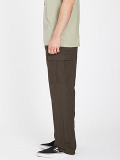 Volmander March Cargo Trousers - RINSED BLACK (A1112302_RIB) [3]