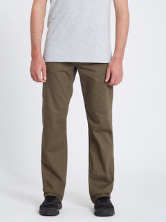 Solver 5 Pocket Slub - TARMAC BROWN