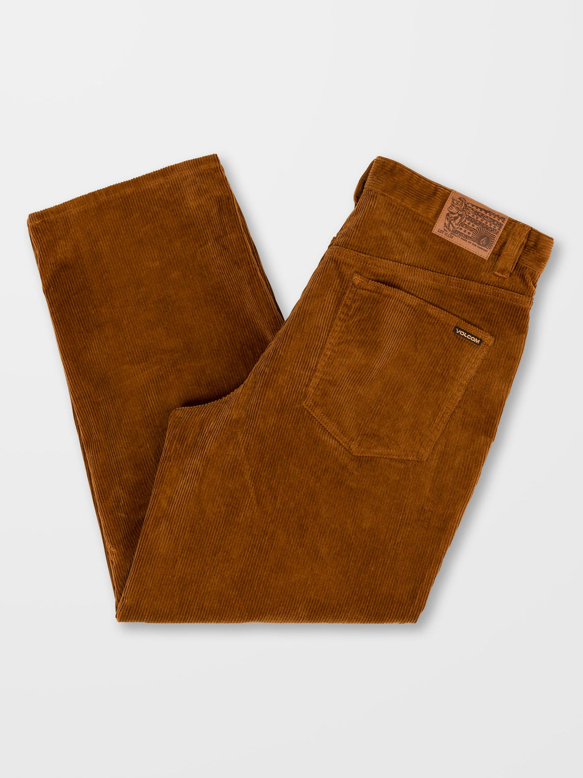 Lurking About Corduroy Trousers - RUBBER (A1132207_RUB) [2]