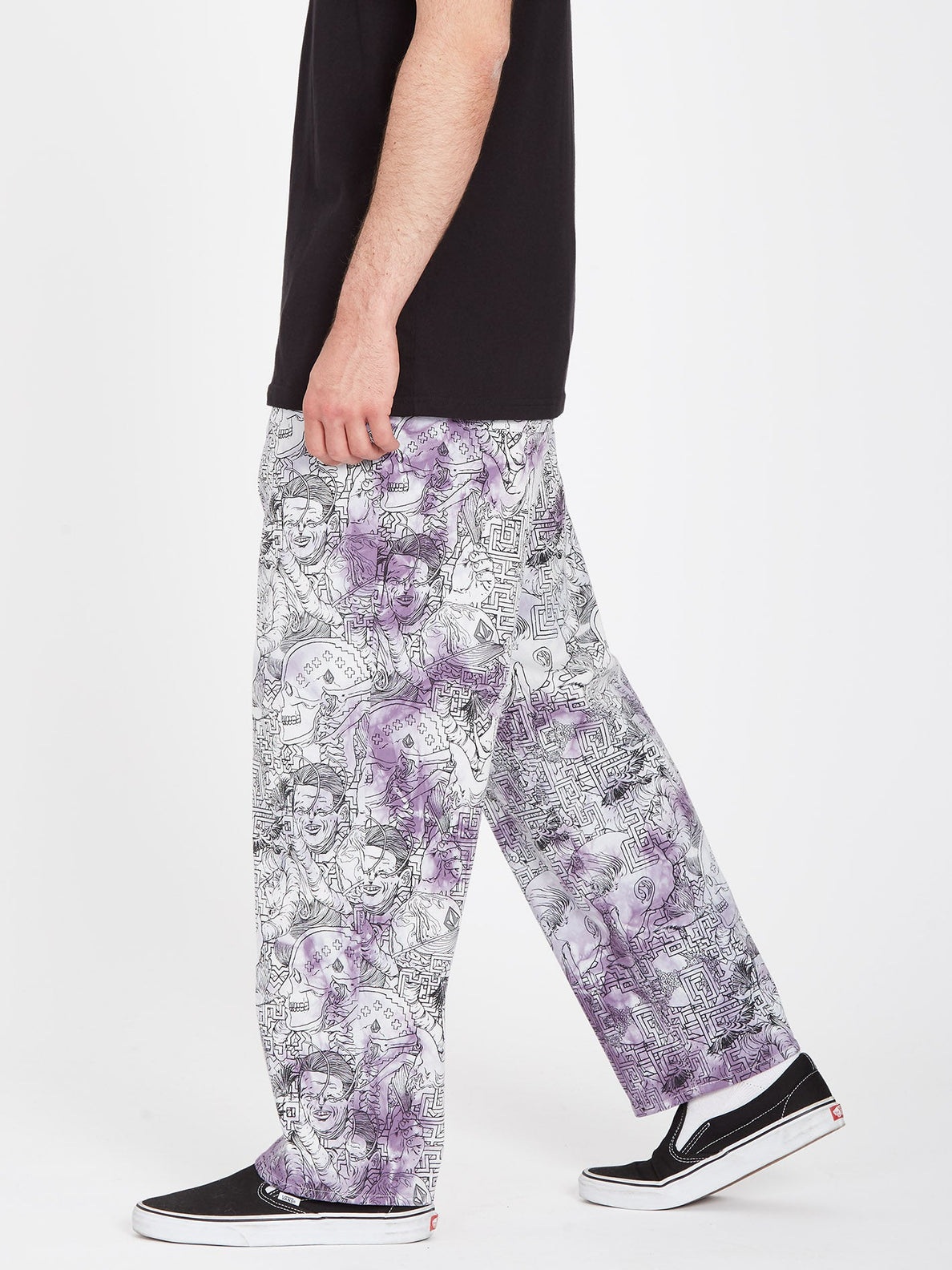 Ed Merlin Murray Elasticated Waist Trousers - PRINT (A1212304_PRT) [3]