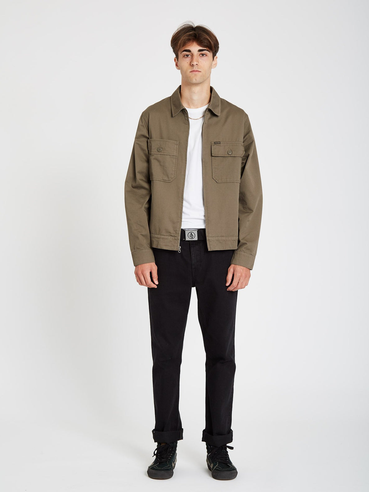 Central Drive Jacket - Tarmac Brown (A1532000_TMB) [F]