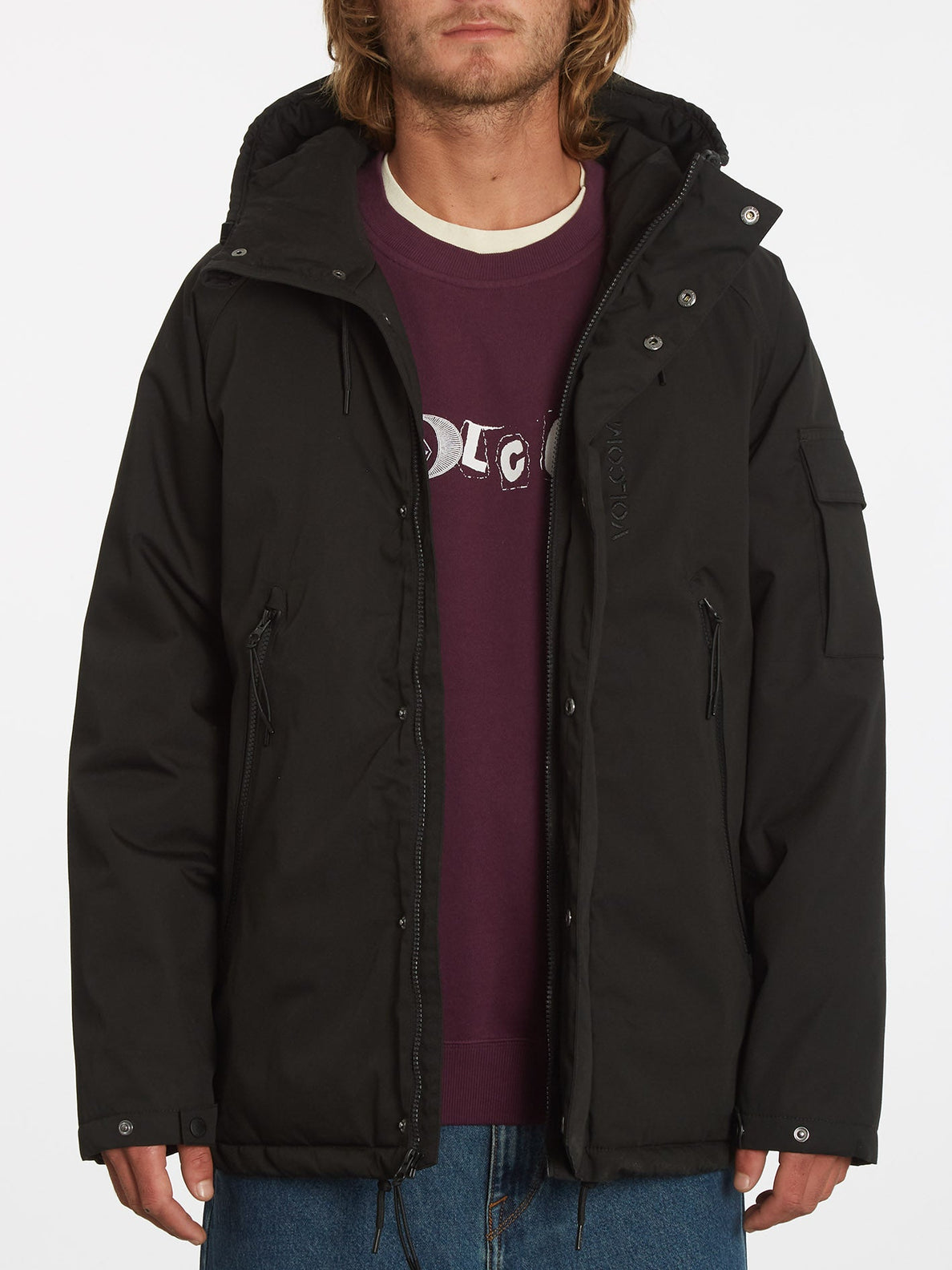 Stoke Stone Jacket - BLACK – Volcom Deutschland