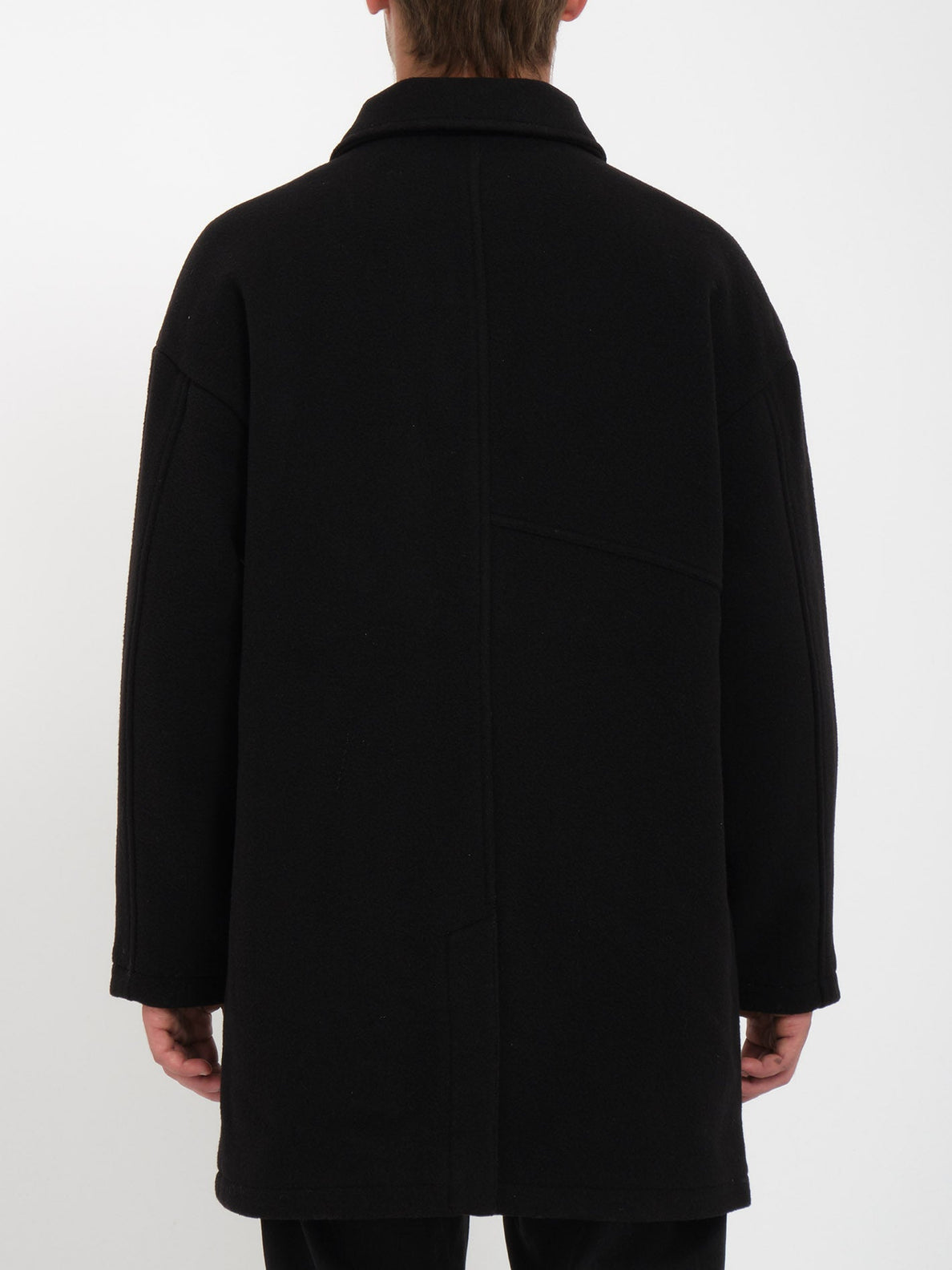 Floyder Peacoat Mantel - BLACK - Herren - Volcom Deutschland