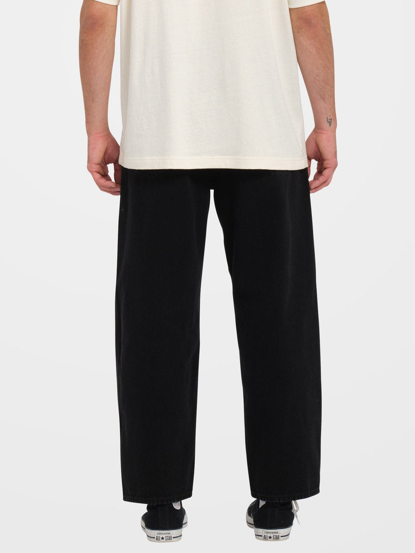 Billow Tapered Jeans - BLACK (A1912301_BLK) [B]