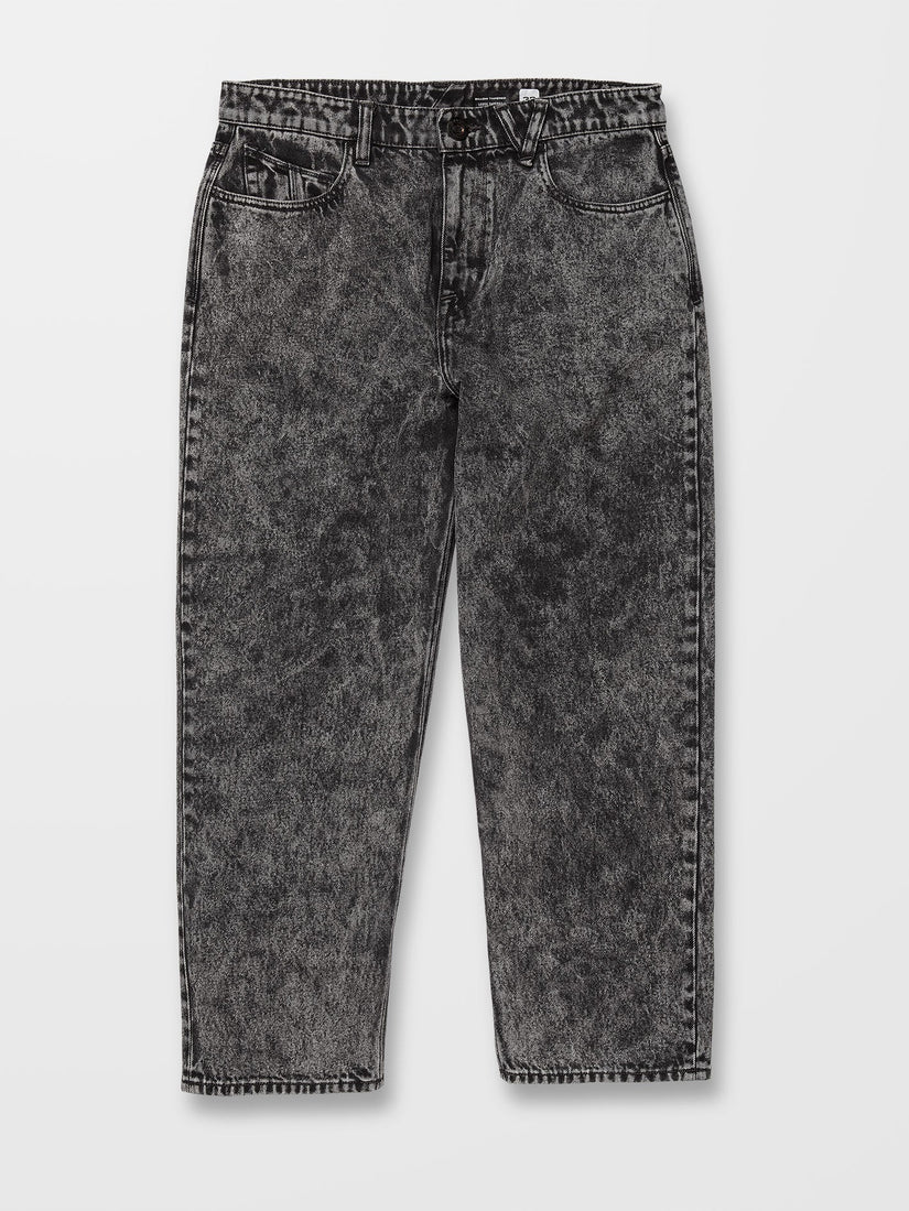 Billow Tapered Jeans - LIGHT ACID BLACK (A1912301_LAB) [3]