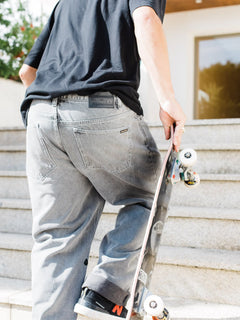 Billow Pant Denim - LIGHT GREY