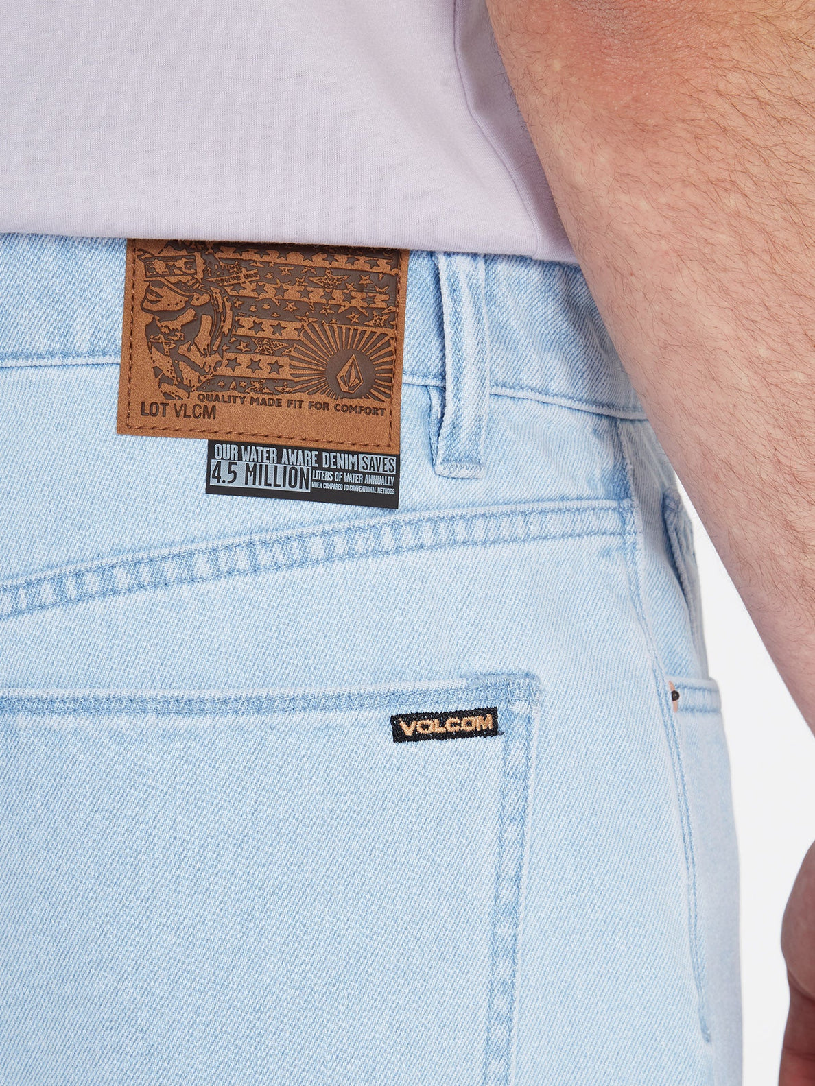 Billow Denim Short - LIGHT BLUE (A2012200_LBL) [4]