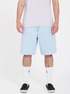 Billow Denim Short - LIGHT BLUE (A2012200_LBL) [F]