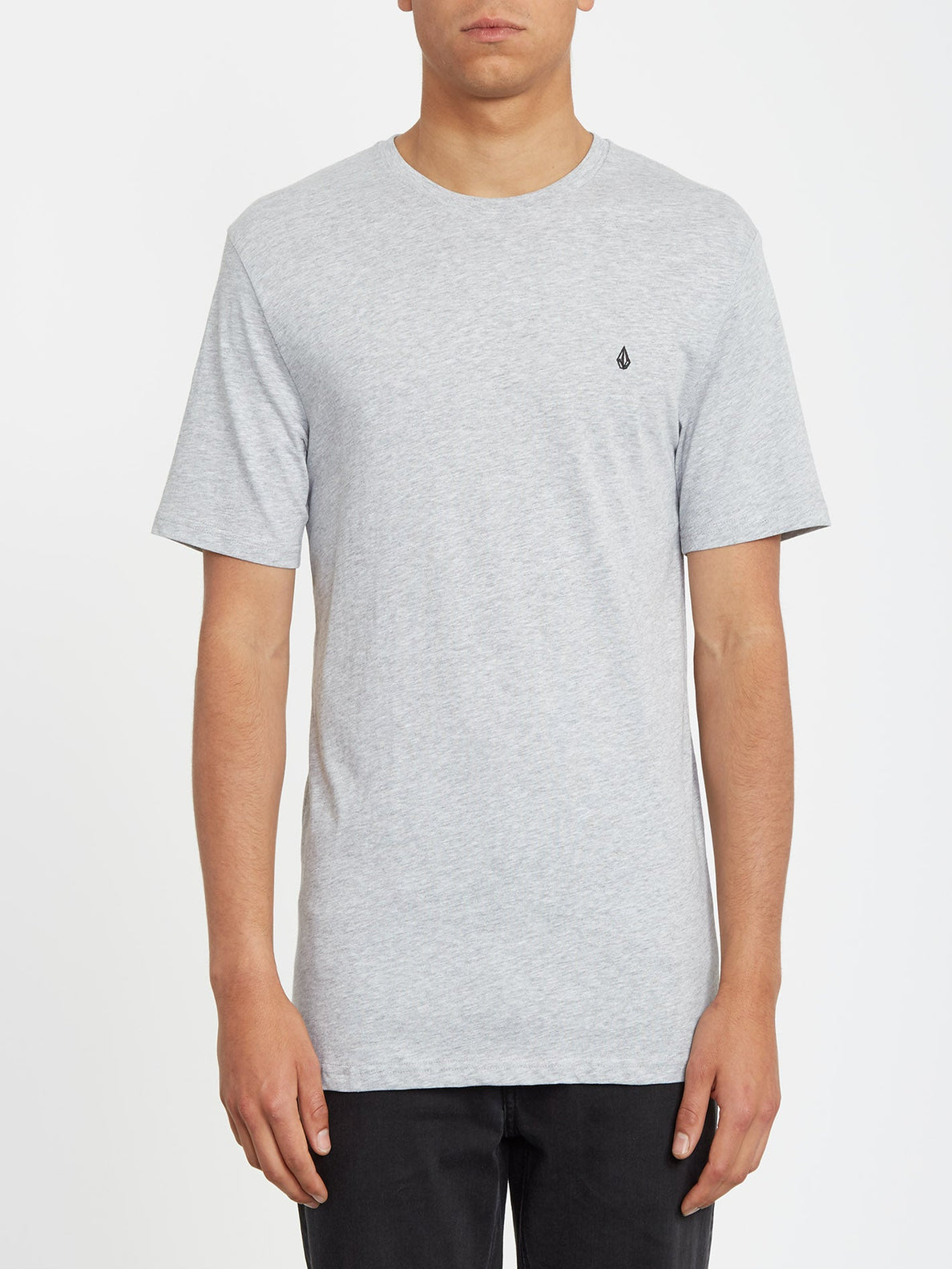 Stone Blanks T-shirt - HEATHER GREY (A3512056_HGR) [F]