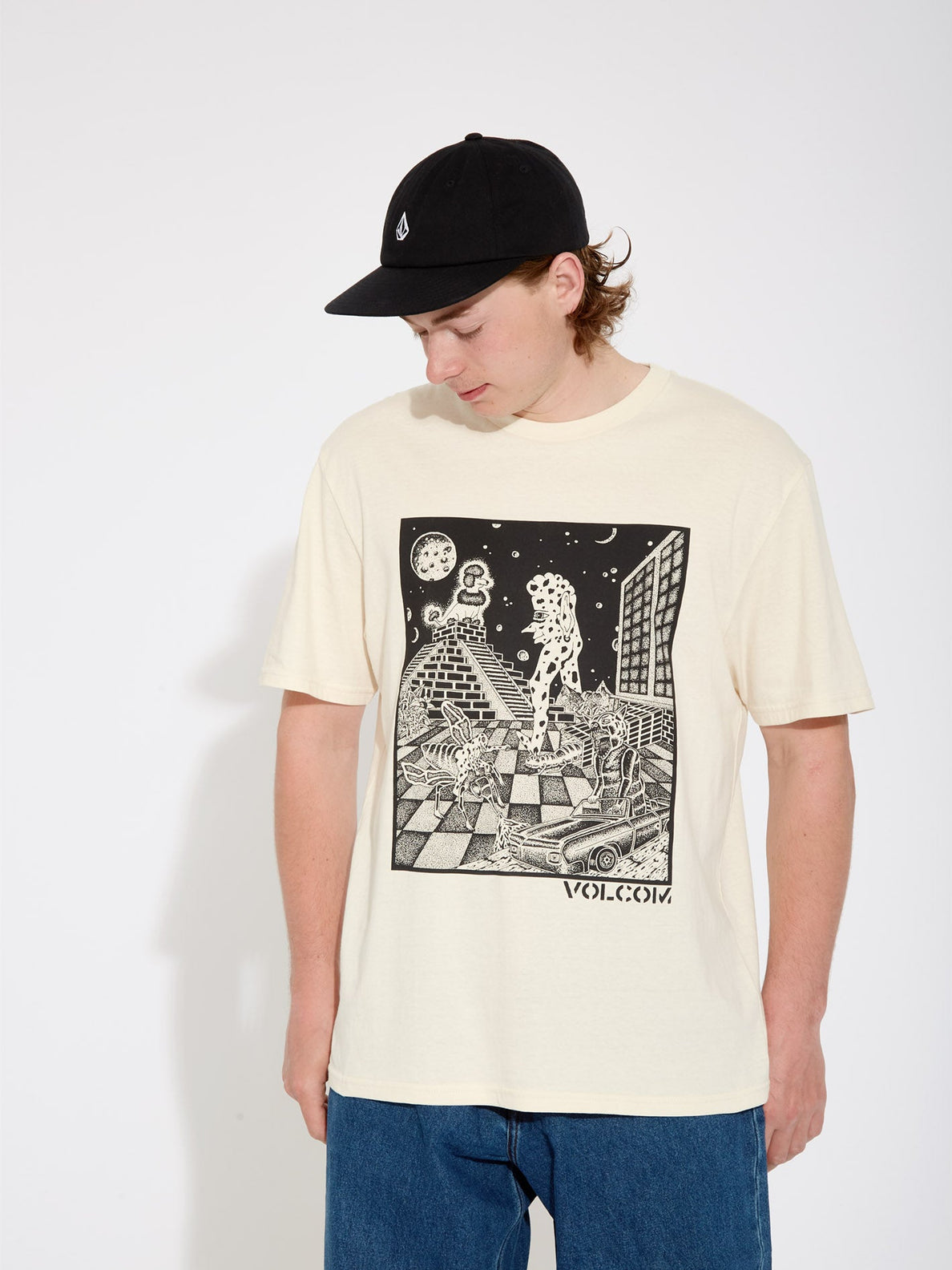 Stone Enchantment T-shirt - WHITECAP GREY (A3512317_WCG) [F]