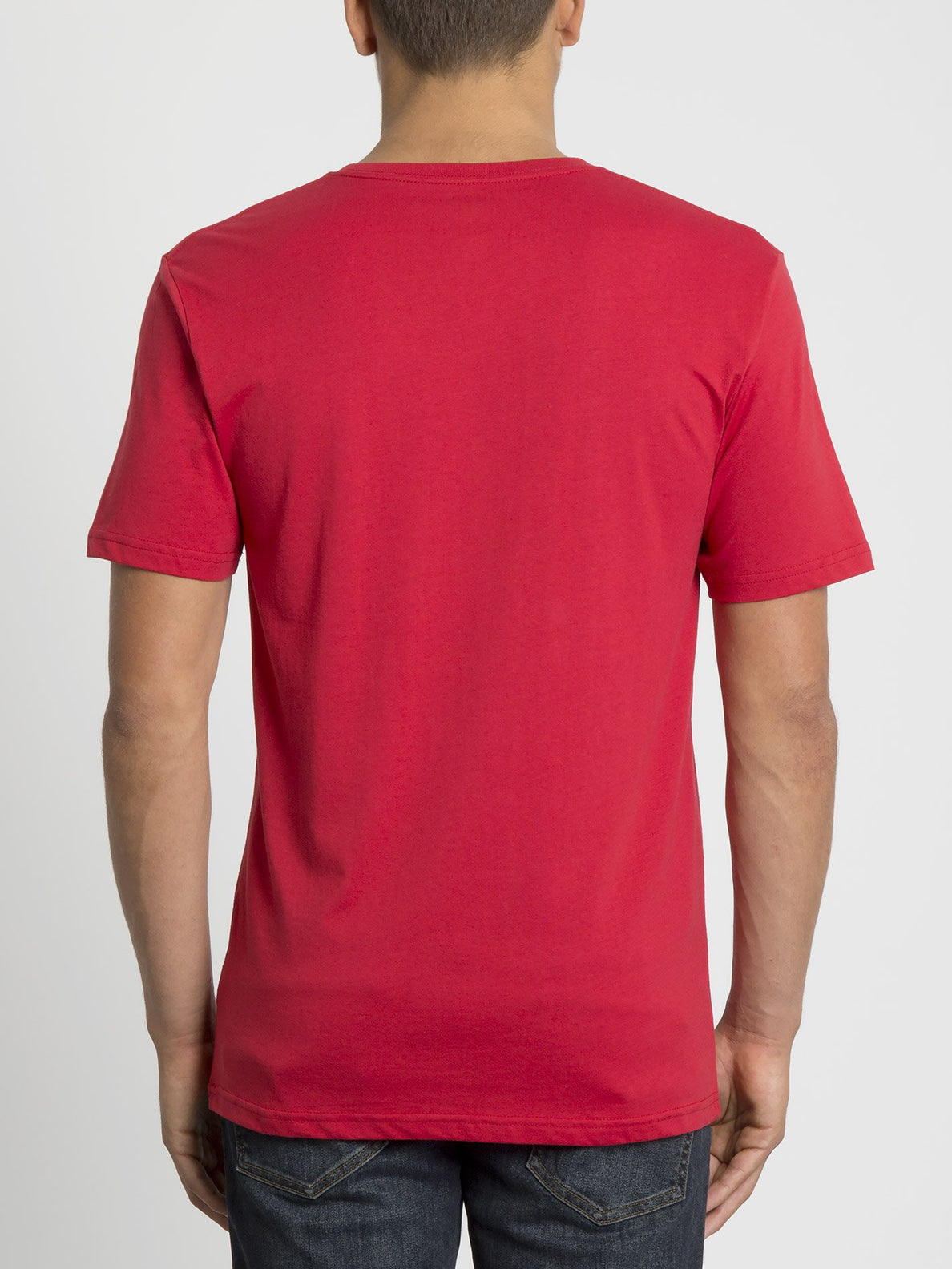 Crisp Stone T-shirt - Engine Red (A3531950_ENR) [B]
