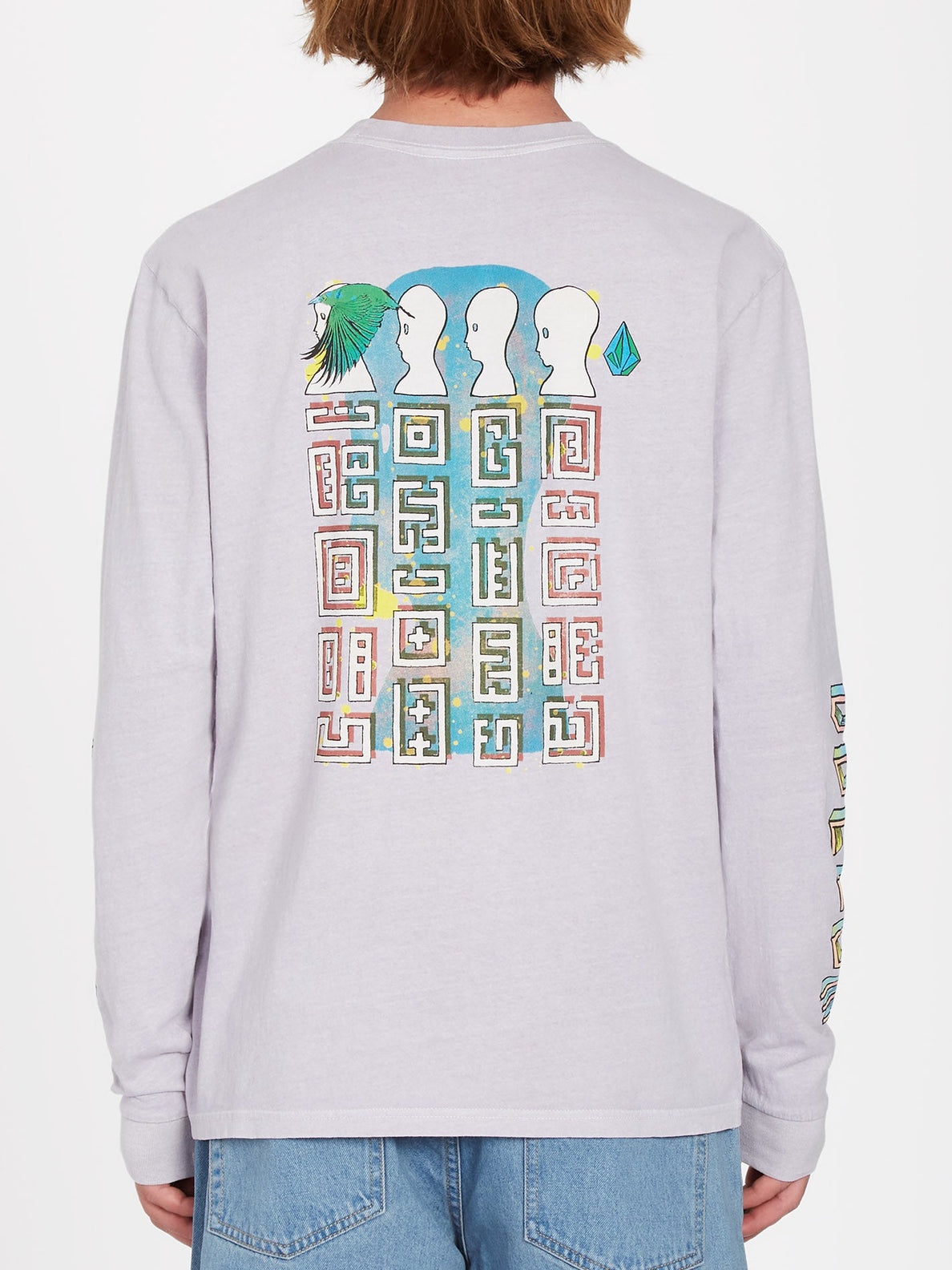 Ed Merlin Murray T-shirt - LIGHT ORCHID (A3612303_LOR) [F]
