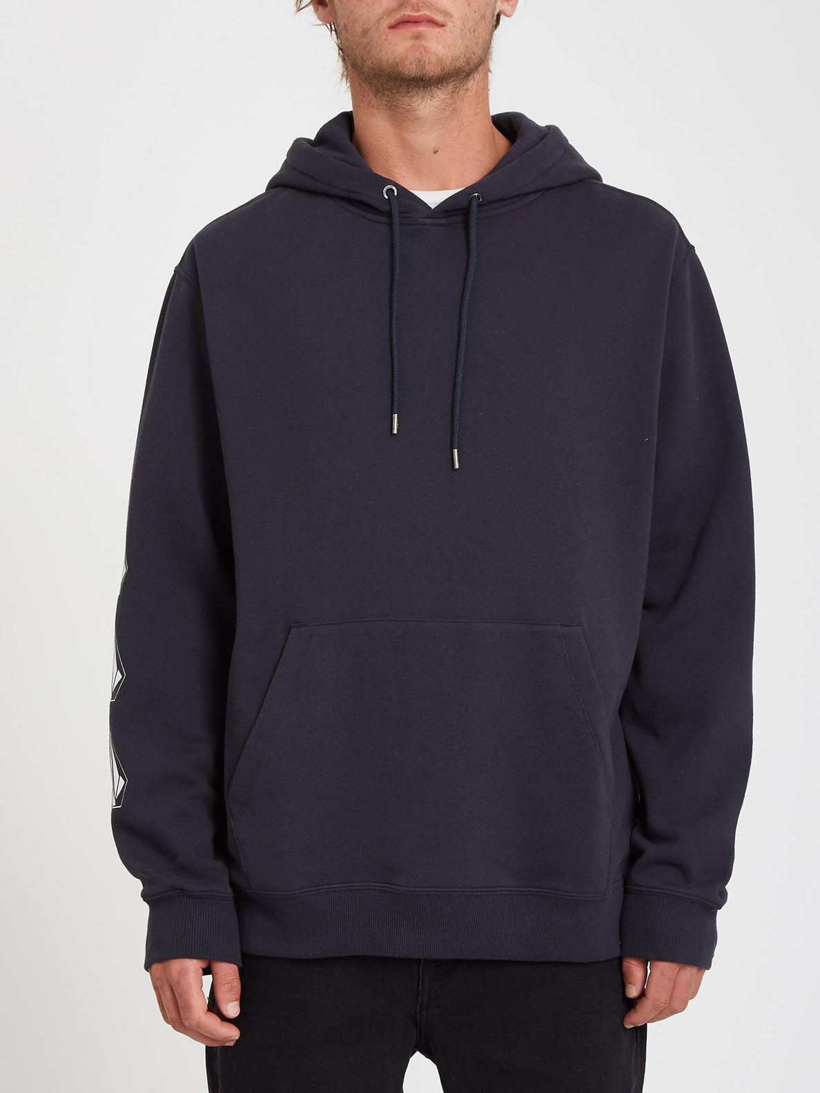 Iconic Stone Hoodie - NAVY (A4132103_NVY) [F]