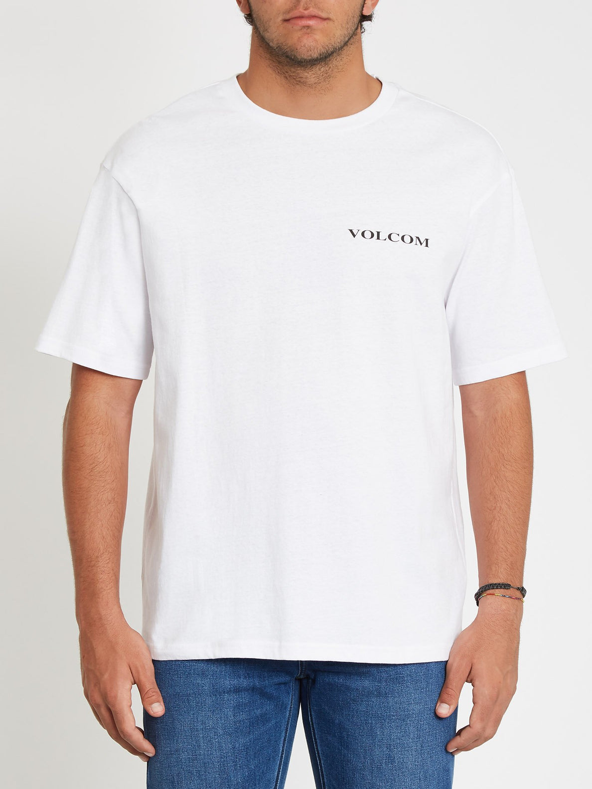 Volcom Stone T-shirt - White (A4312105_WHT) [F]