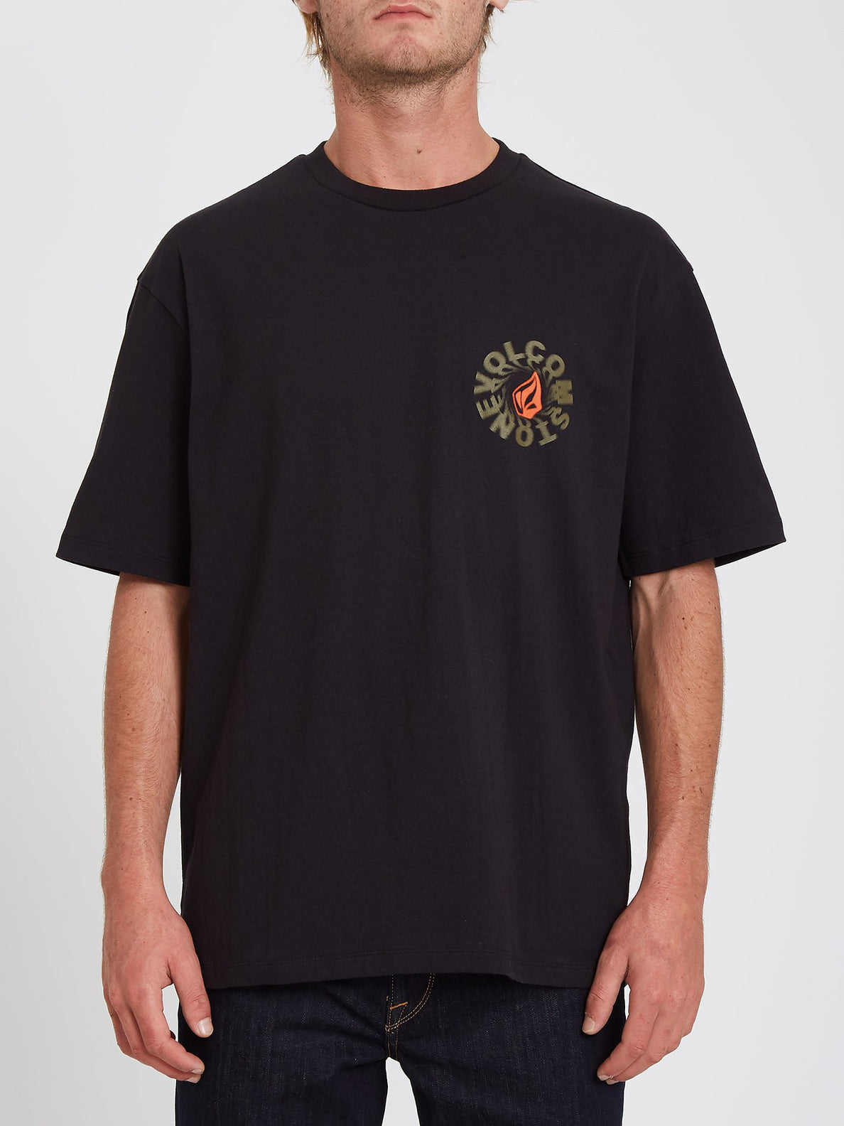 Nausea T-shirt - BLACK (A4332110_BLK) [B]
