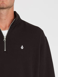 Serum Quarter Zip Sweatshirt - Black (A4612108_BLK) [2]