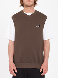 Sleeveless Sweatshirt - BURRO BROWN (A4612306_BRR) [9]