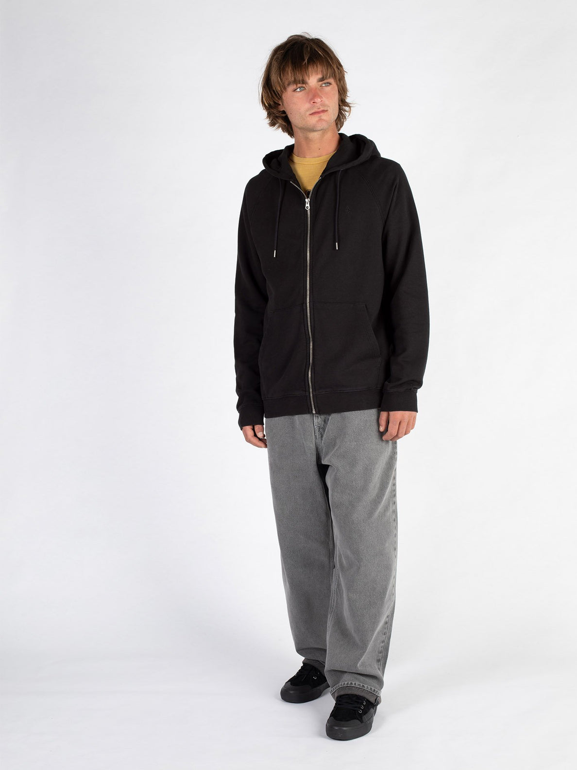 Freeleven Zip Hoodie - BLACK (A4812102_BLK) [50]