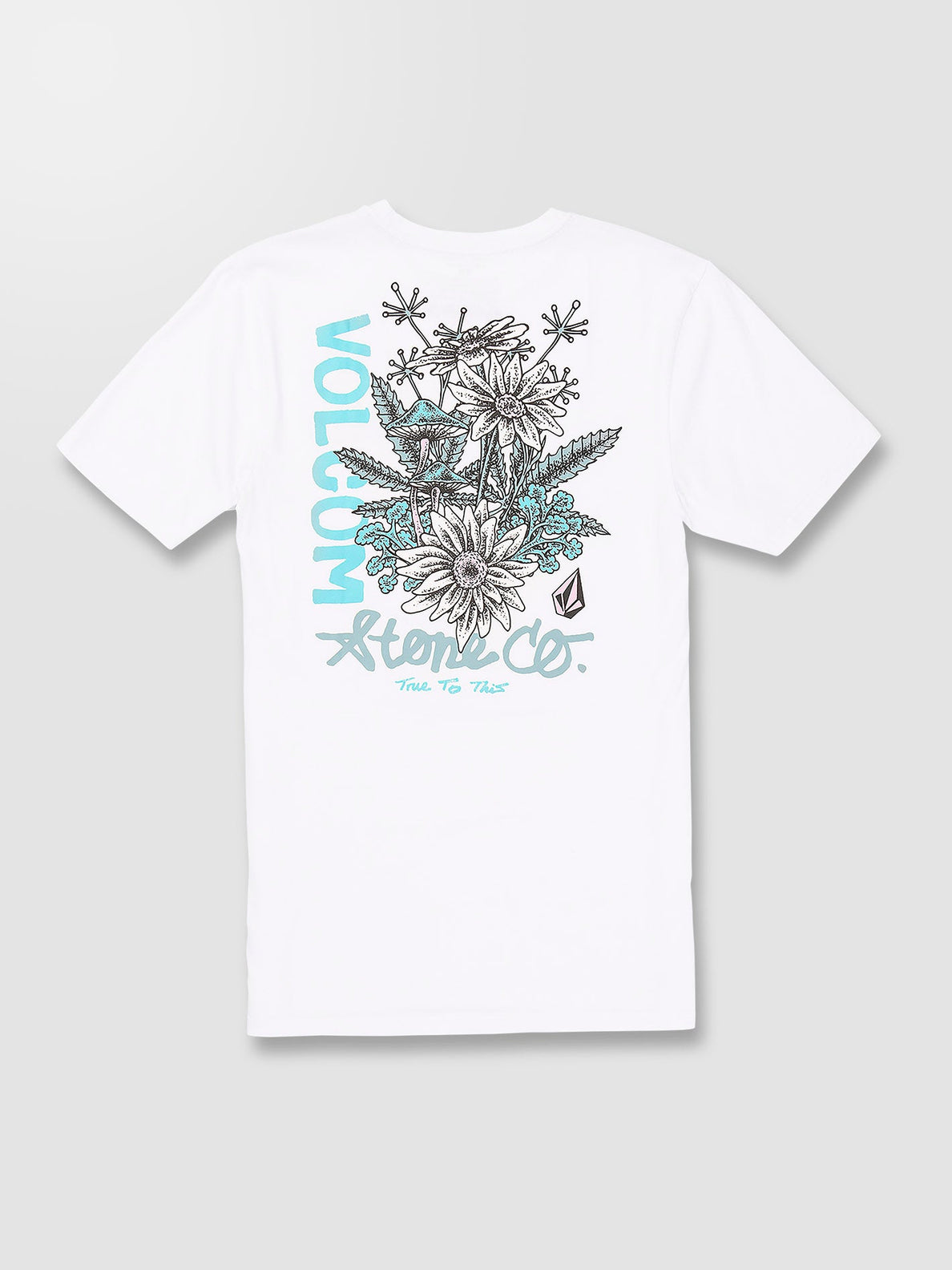 Psychedaisy T-shirt - WHITE (A5032201_WHT) [11]