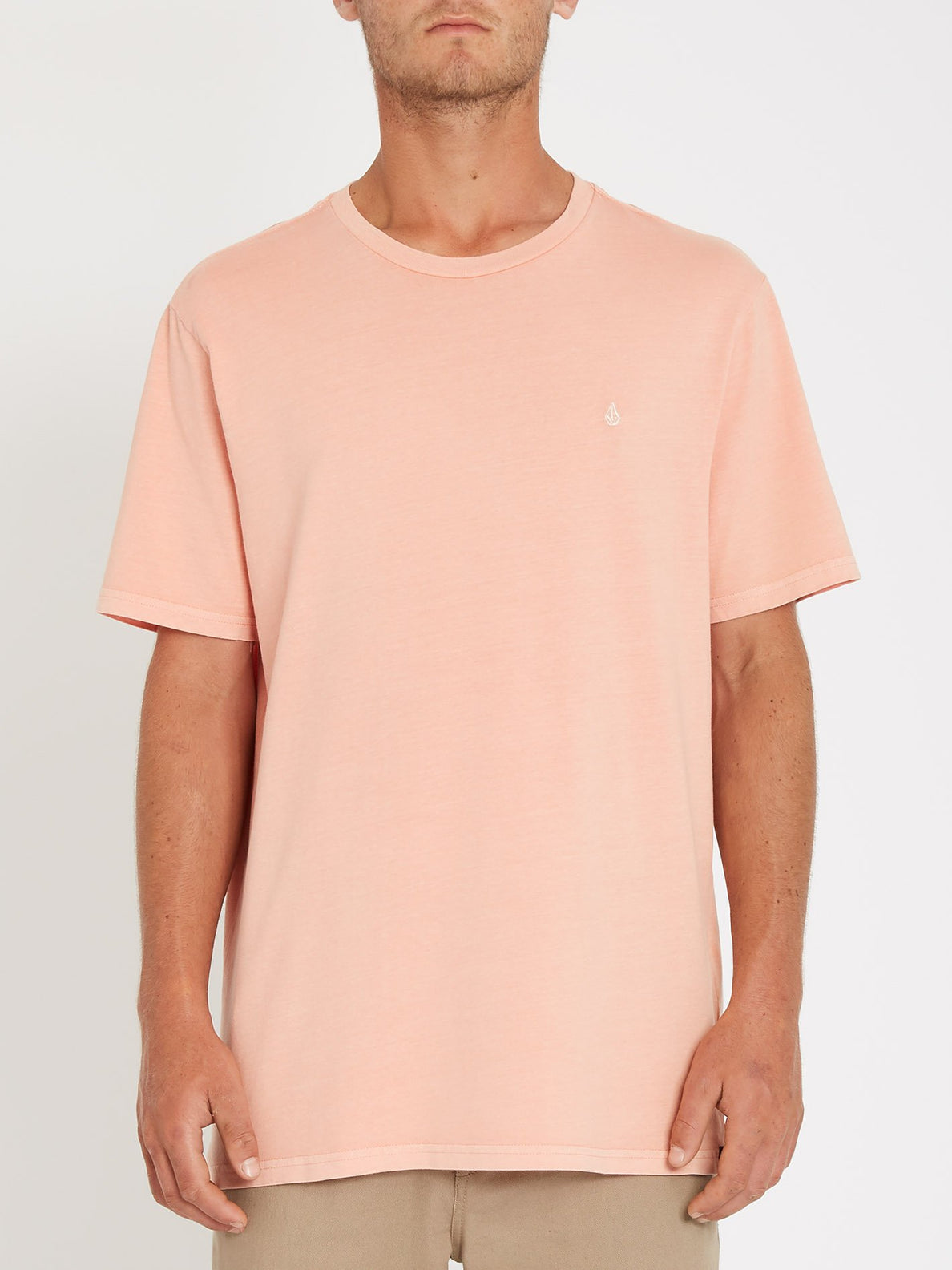 Solid Stone T-shirt - Clay Orange (A5211906_CYO) [F]