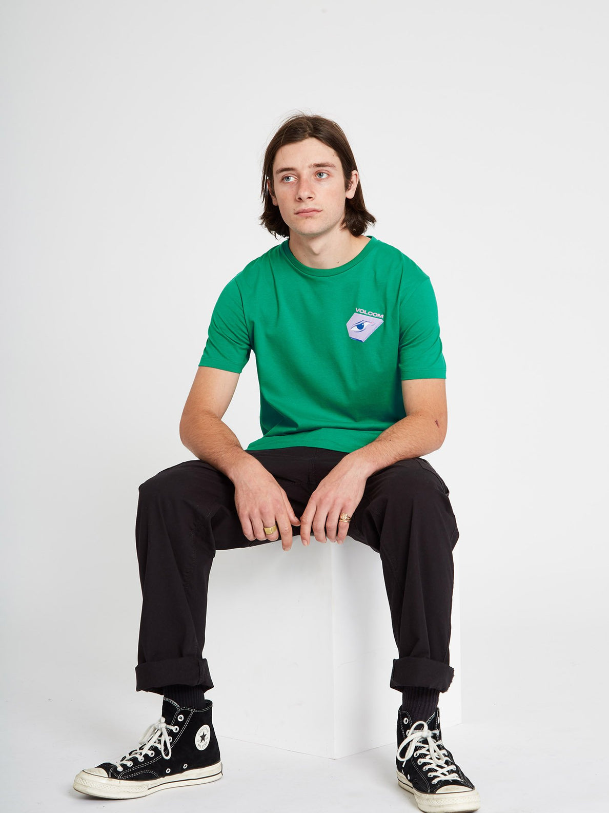 M. Loeffler 2 T-shirt - Synergy Green (A5212115_SYG) [F]