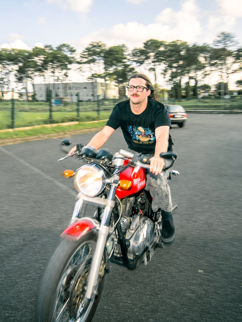 Max Sherman 1 T-shirt - BLACK