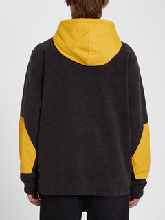 Yzzolater Lined Zip Hoodie - BLACK (A5832100_BLK) [B]